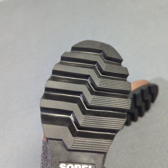 Sorel Booties Women's 7 Tabacco Black Joan of Arctic Wedge III Lexie NWT - Picture 7 of 13